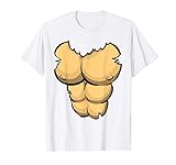 Lustiges Yeti Kostüm - Yeti Brust T-Shirt