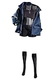 Bilicos KDA Groups Akali The Rogue Assassin Coat Vest Outfits...