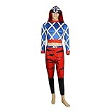 QIAOPING Guido Mista Cosplay Kostüm Anime Uniform Outfit Set...