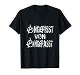 Angepisst von Angepasst Rebell Punk Be Different Anarchie T-Shirt
