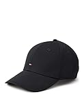 Tommy Hilfiger Herren Cap Classic BB Cap mit Logo, Schwarz (Flag...