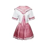 Loaii Astolfo Cosplay Kostüm Fate-Apo-crypha Schuluniform Rosa JK...