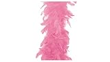 KarnevalsTeufel Federboa einfarbig Federdichten (Rosa)