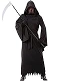 Amscan Herren Halloween-Kostüm Sensenmann Phantom der Dunkelheit