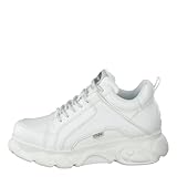 Buffalo Damen Corin Hohe Sneaker, Weiß (White 000)