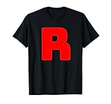 R Team Rocket Gruppen-Kostüm Karneval Partner-Outfit T-Shirt