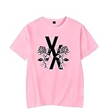 Machine Gun Kelly Print T-Shirt Sport Lässig Mode Trend Kurzarm...