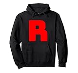 R Team Rocket Gruppen-Kostüm Karneval Partner-Outfit Pullover Hoodie