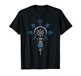 Klassisches Keltischer Vikinger Vegvisir Kompass Wikinger T-Shirt