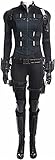 Damen Yelena Belova Kostüm Jacke Weste Schwarz Agent Soldat Natasha...