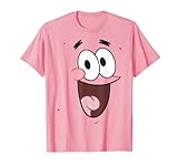 SpongeBob Schwammkopf Patrick Gesicht Porträt T-Shirt