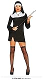 FIESTAS GUIRCA Sexy Nonne Kostüm Damen inkl. kurzes Nonnen Kleid u....