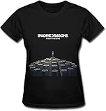 suzu Women's Imagine Dragons Night Visions T-Shirt- BlackBlack L