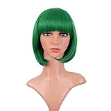 MapofBeauty 12 Zoll/30cm Natürliche Weibliche Kurze Glatte Haare BOB...