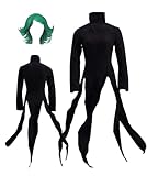 MANMICOS US-Größe Anime Tatsumaki Cosplay Kostüme Damen Schwarz...
