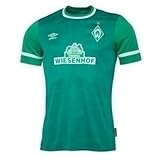 UMBRO SV Werder Bremen Trikot Home 2021/2022 Kinder grün/weiß, YL EU