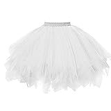 Damen Karneval Kostüm Tüllrock 50er Rockabilly Petticoat Tutu...