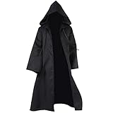 SINSEN Umhang mit Kapuze für Erwachsene, Mittelalter Jedi Hoodies...
