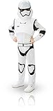 Rubie's 3620268 - EP7 Stormtrooper deluxe child, M, weiß/schwarz