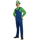 VISVIC Super Mario Luigi Bros Cosplay Kostüm Outfit Kostüm Unisex...