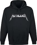 Metallica Spiked Logo Männer Kapuzenpullover schwarz L 80% Baumwolle,...