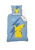 Nintendo Sahinler Bettwäsche Pikachu, wendbar, für Kinder, Bettbezug...