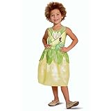 Disney Offizielles Standard Prinzessin Tiana Kostüm Mädchen, Küss...