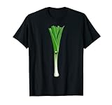 Lauch Lustig Sport Fitness Gemüse Vegan Veganer T-Shirt