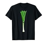 Lauch Lustig Sport Fitness Gemüse Vegan Veganer T-Shirt