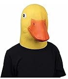M/M Gelbe Entenmaske Halloween Neuheit Luxus Tierkopf Maske Erwachsene...