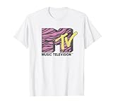MTV Dekorierten Rosa Zebra T-Shirt
