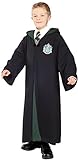 Harry Potter Slytherin School Fancy Robe Cloak Costume And Tie (Size...