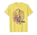 Marvel Guardians Vol. 2 Groot Watercolor Swirl T-Shirt C1 T-Shirt