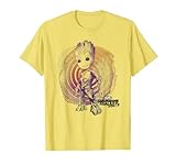 Marvel Guardians Vol. 2 Groot Watercolor Swirl T-Shirt C1 T-Shirt