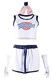 Gosbeliy Lola Bunny Kostüm Cartoon Cosplay Crop Top Shorts Frauen...
