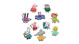 Cartoon Peppa Shoe Charm Schuh Deko Charm For Crocs Set Of 10 PCS...
