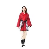 AubnICO Mulan Kostüm für Frauen Halloween Cosplay -Kleid Damen...