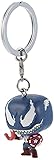 Funko POP! Keychain Marvel Venom - Captain America Vinyl Figure