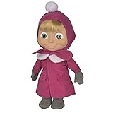 Simba 109301676 - Mascha und der Bär - Weichkörperpuppe 40 cm