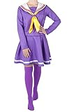 CoolChange Cosplay Kostüm von Shiro | Lila Seemansuniform für No...