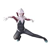 LINLIN Spider-Man-Kostüm, Spider-Gwen, Maske, Bodysuit, Karneval,...