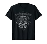 Guns N' Roses Skull Floral T-Shirt T-Shirt