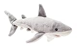 Uni-Toys - Weißer Hai - 25 cm (Länge) - Plüsch-Fisch - Plüschtier,...