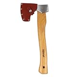 Xforst Axt X-TA5, Beil aus geschmiedetem Karbonstahl. Handbeil aus...