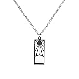 Demon Slayer Zubehör Cosplay Merch Tanjiro Anhänger Halskette Anime...