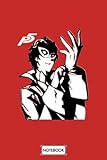 Persona 5 Joker Shin Megami Tensei Notebook: Lined College Ruled...