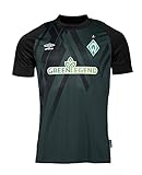 UMBRO Herren Werder Bremen 22-23 3rd Fußballtrikot schwarz M