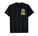 FBI Shirt, Federal Bureau of Investigation Brust Seal Logo T-Shirt