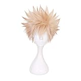 Bakugou Katsuki Cosplay Perücke für My Hero Academia Kurze Blonde...