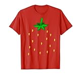 Erdbeere Kostüm Süße Sommer Obst Frucht Verkleidung T-Shirt